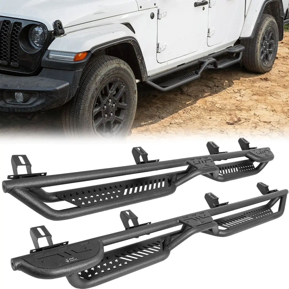 Running Boards For Gladiator Jt 4 Door 2020–2026 1