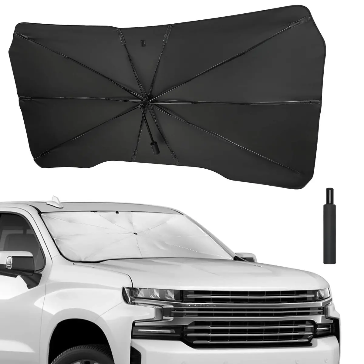 Sun Shade Umbrella For Ford F-150 F-250 F-350 2015–2025 1
