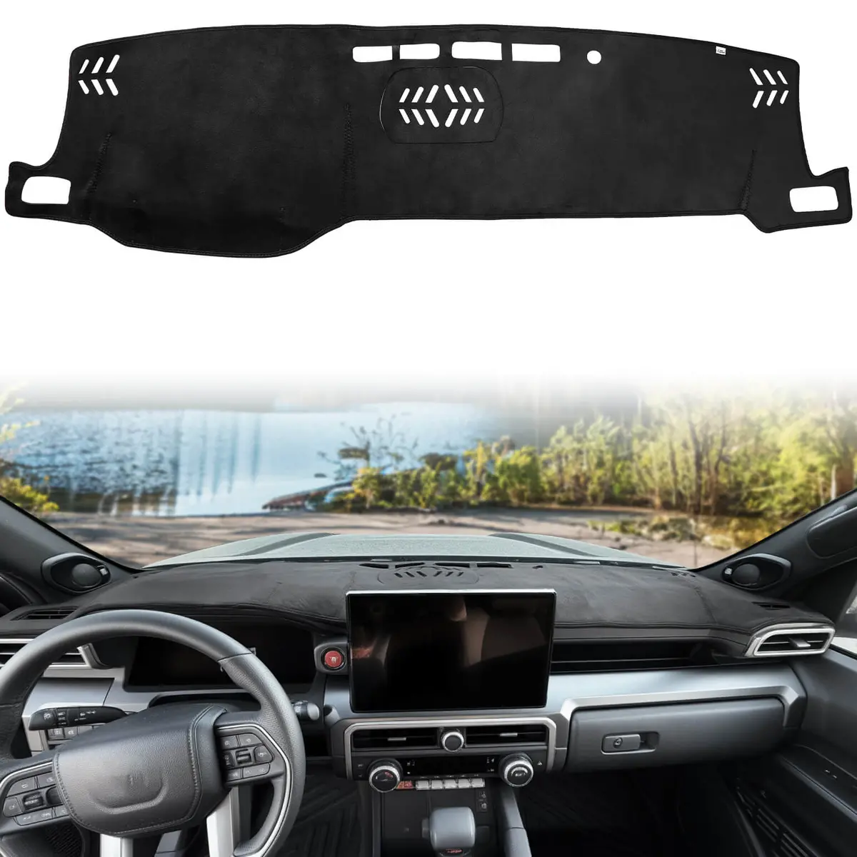 Dash Cover Mat Compatible With 2025 2026 4Runner & 2024-2026 Tacoma 1