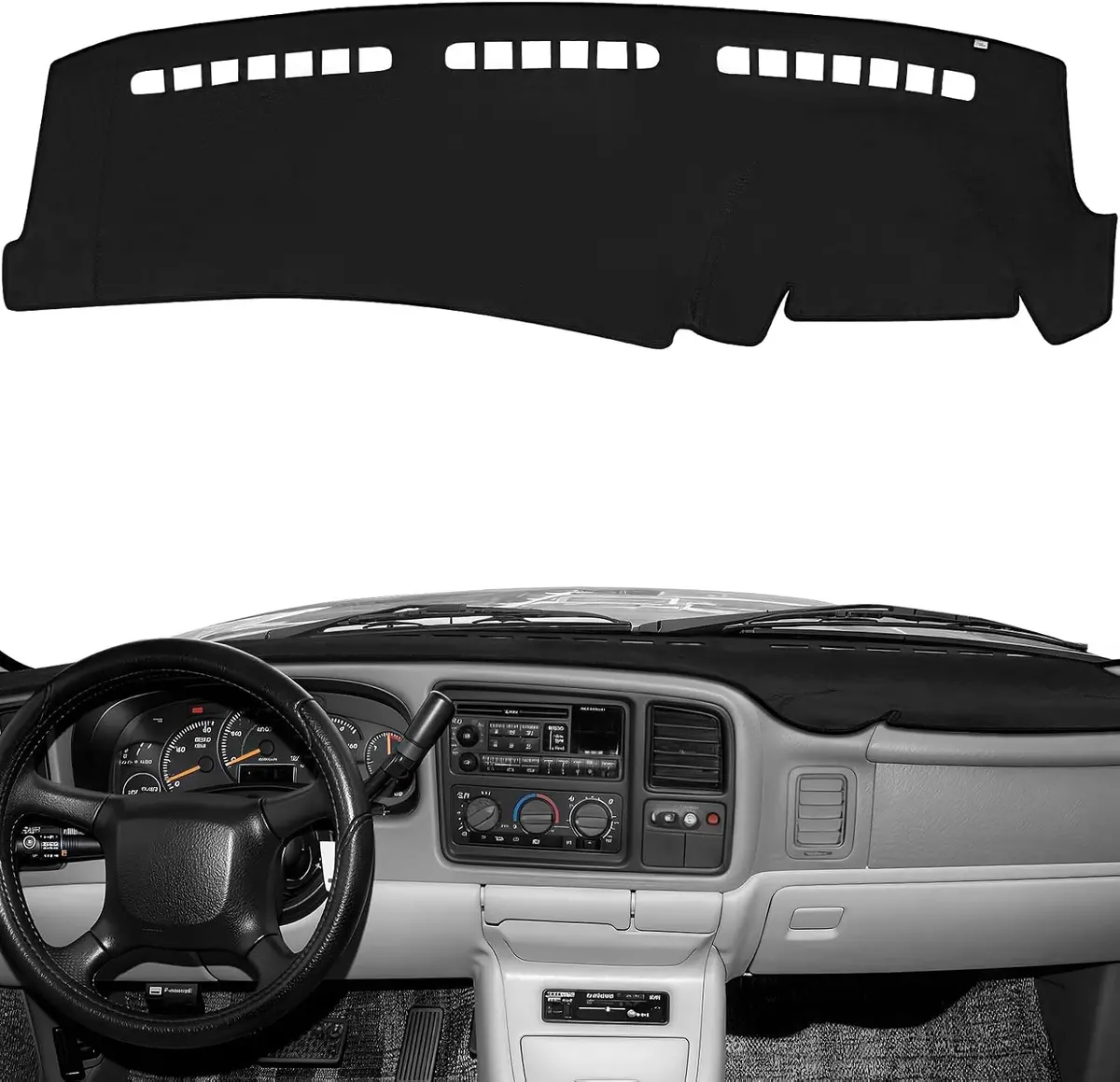 Dashboard Cover For Silverado/Sierra (1999–2007 Classic) – Anti-Glare Dash Mat 1