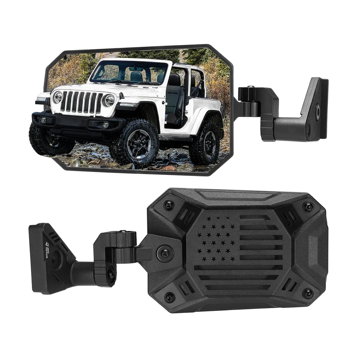Doors Off Side Mirrors For Wrangler Jl 2018–2026 & Gladiator Jt 1