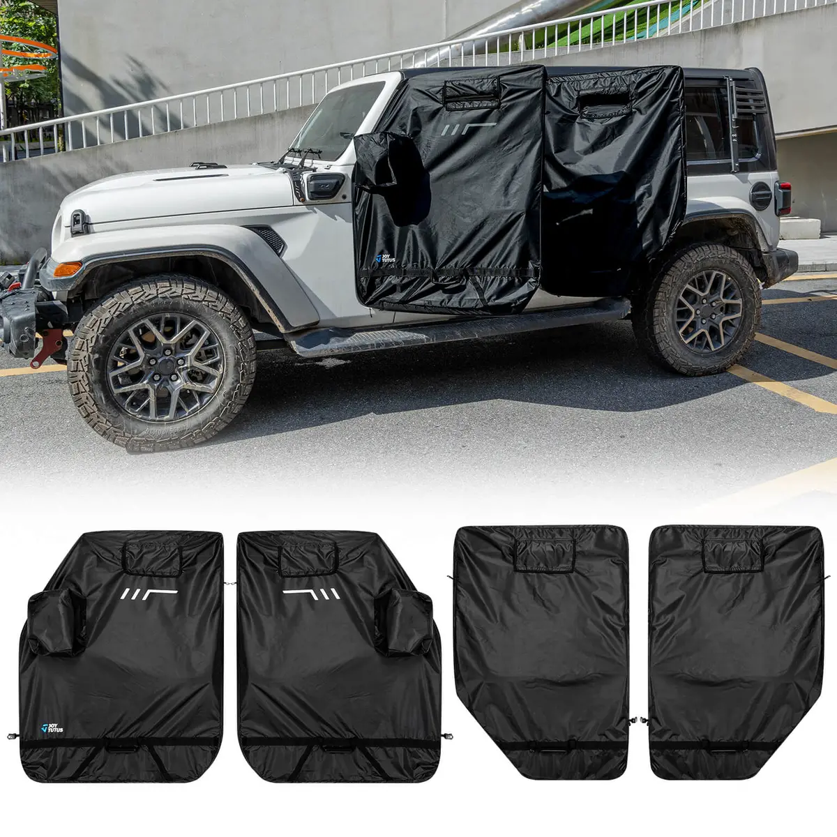 Hard Door Storage Bags For Wrangler Cj–Jl & Gladiator Jt 1976–2025 2
