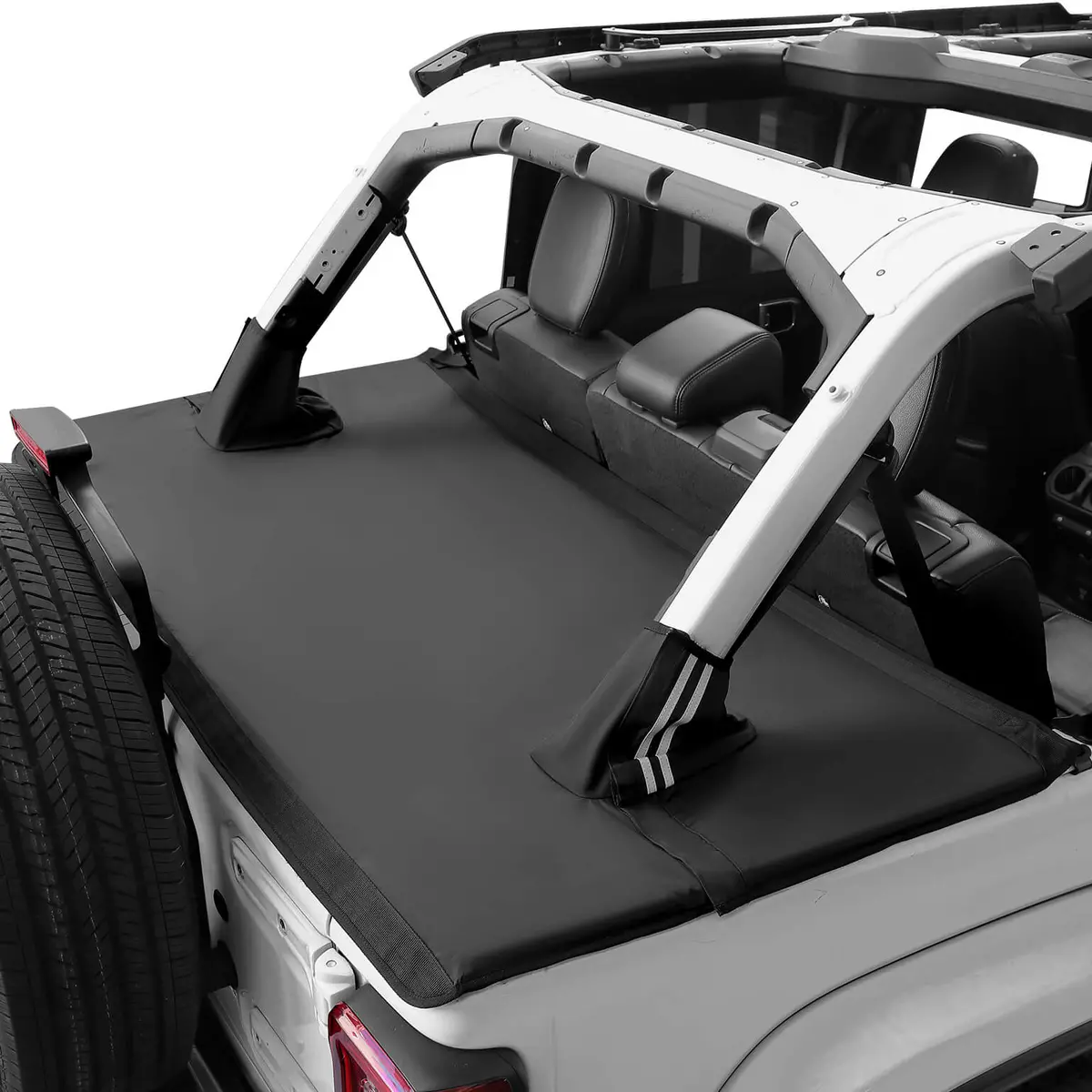 Tonneau Cargo Cover For Wrangler Jlu 4-Door 2018–2026 1