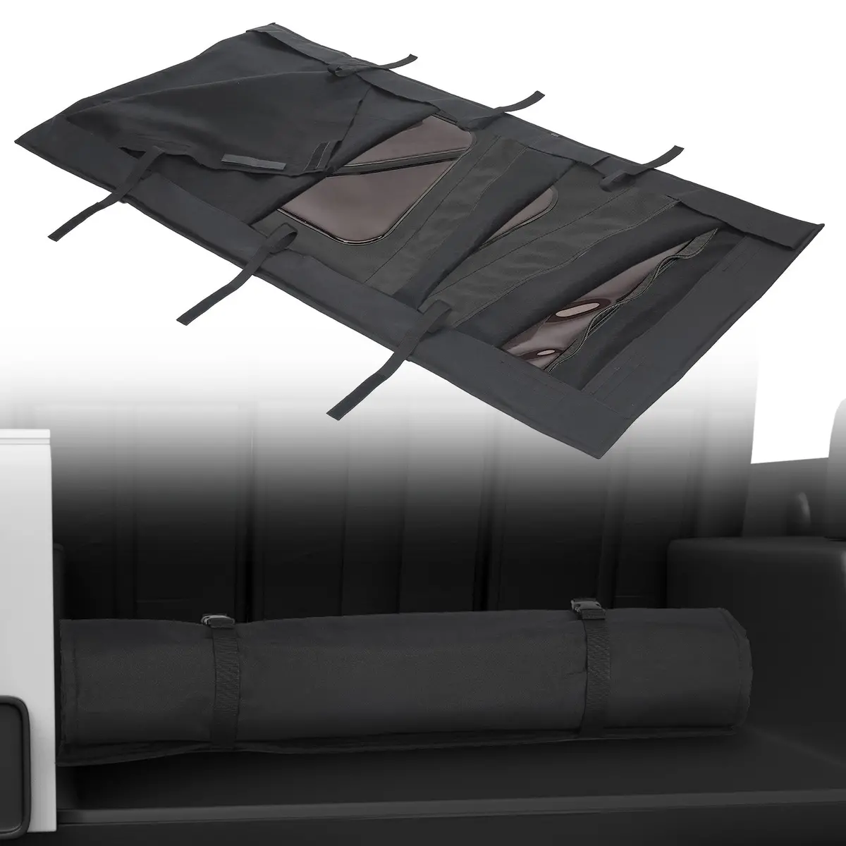 Soft Top Window Storage Bag For Wrangler Cj Yj Tj & Jl 1976–2006 / 2018–2025 1