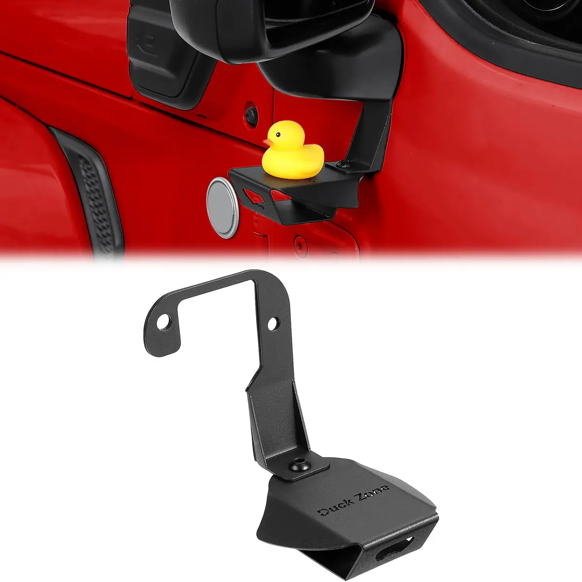 Duck Landing Pad & Mirror Mount For Jeep Wrangler Jk/Jl 2007-2026 & Gladiator Jt 1