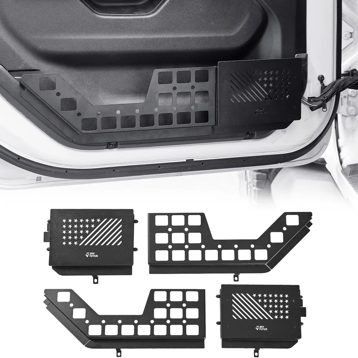 Front Door Storage Molle Pockets For Wrangler Jl & Gladiator Jt 1