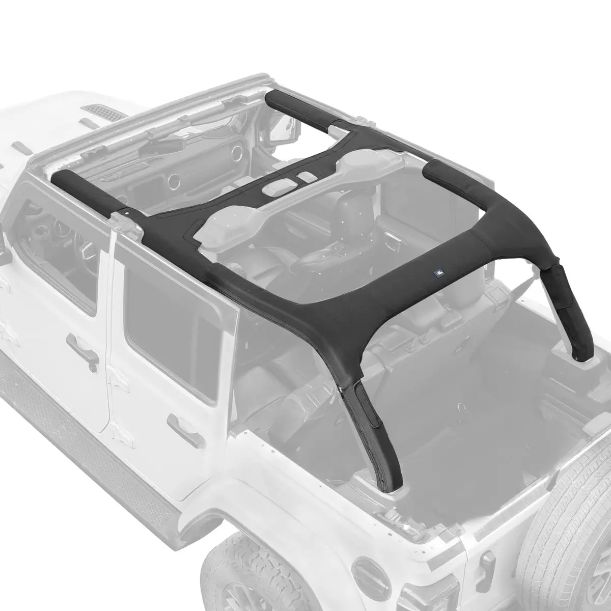 Neoprene Roll Bar Padding For Wrangler Jl Unlimited Jlu 2018–2023 1