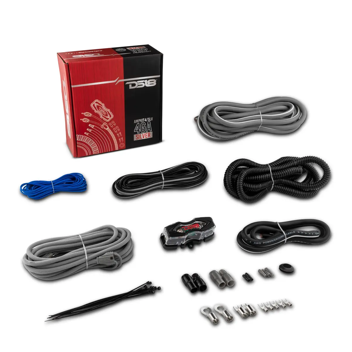 4-Ga Cca Amplifier Installation Kit  -  Silver 1