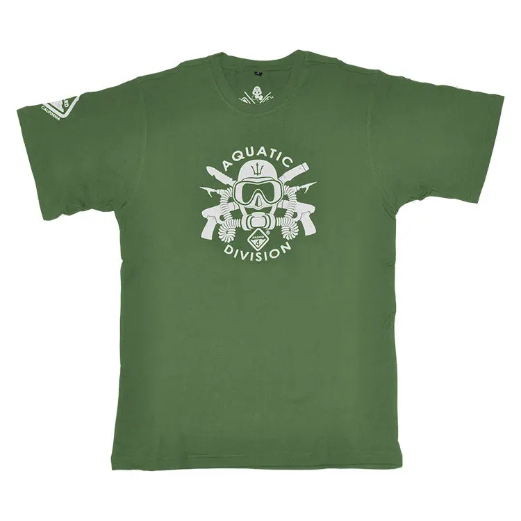 Aquatic Division Cotton T-Shirt *Final Sale - No Return* 1