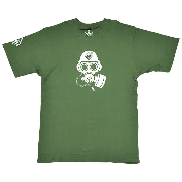 Special Forces Gas Mask Cotton T-Shirt *Final Sale - No Return* 1