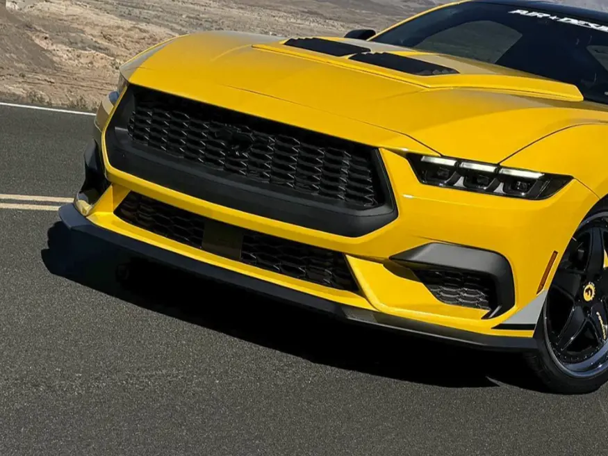 Ford Mustang 2024+ Air Design Air Curtain Set - Satin Black 1