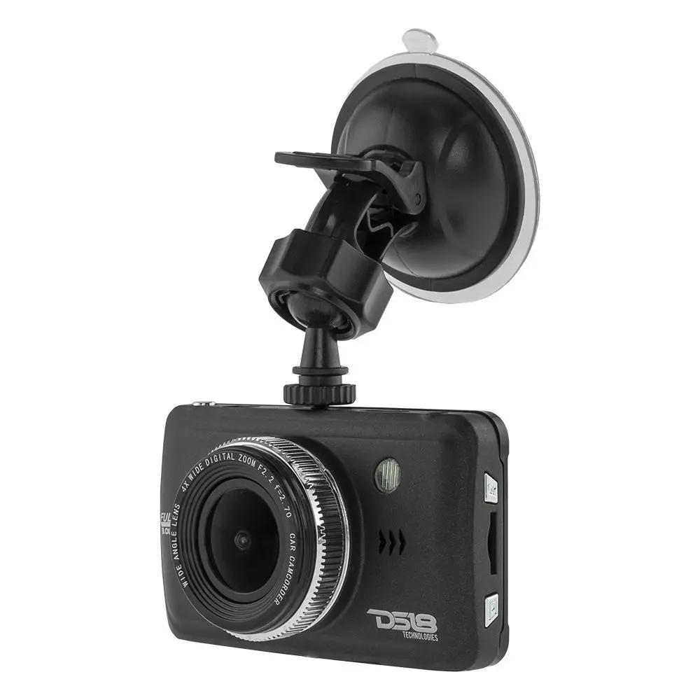 Ds18 Black Box Dash Cam Recorder 1080P, Full Hd With G-Sensor 1