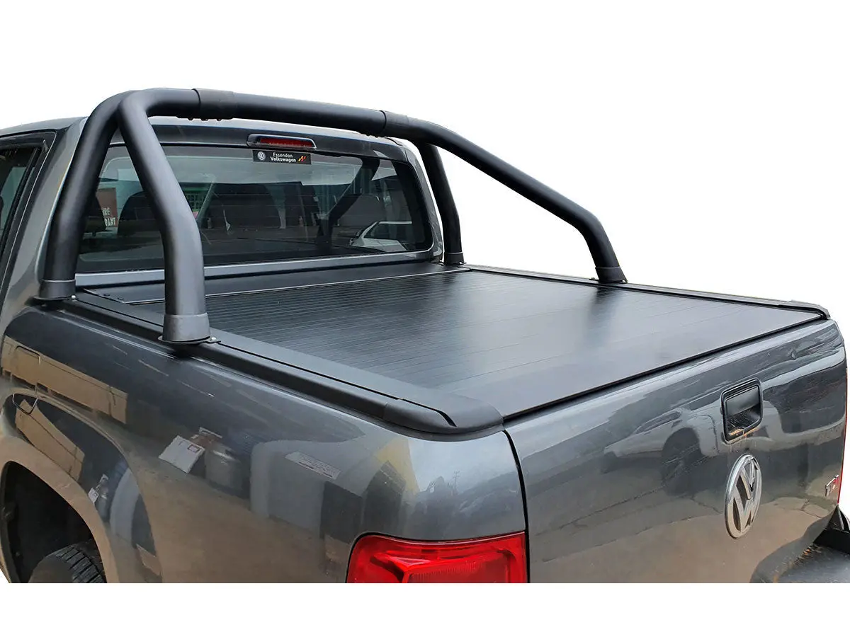 Vw Amarok Dc 2010-2021 Electric Roller Shutter Cover For Sports Bar Tonneau Hard Lid 1