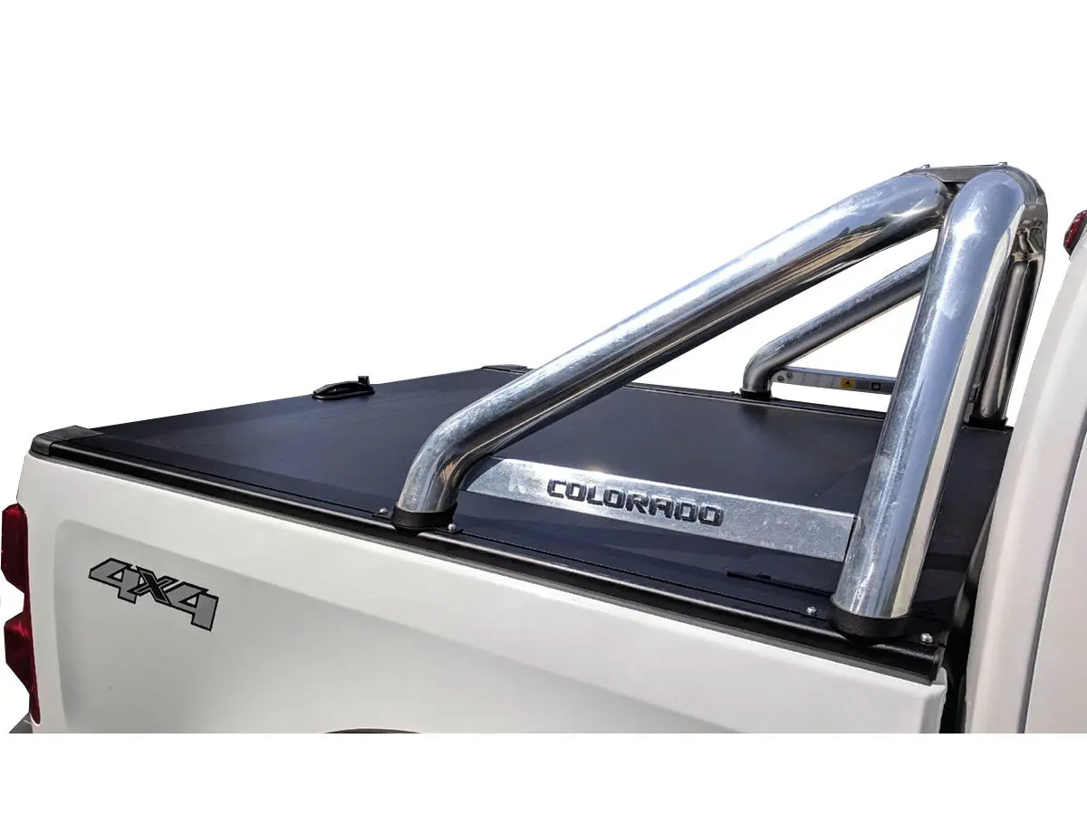 Holden Colorado Dc 2012-2020 Manual Roller Shutter Cover For Sports Bar Tonneau Hard Lid 1