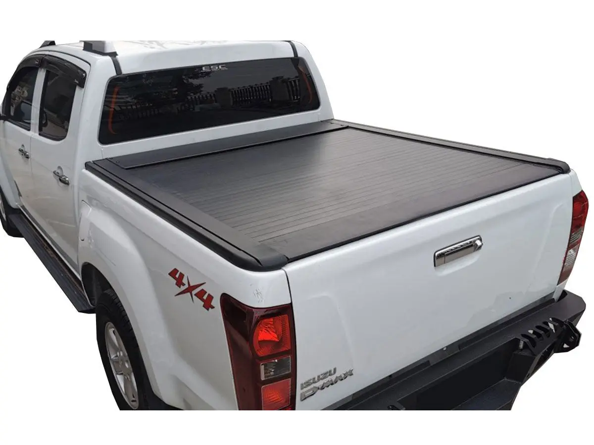 Isuzu D-Max Dc 2012-2020 Electric Roller Shutter Cover For Sports Bar Tonneau Hard Lid Rt1 1