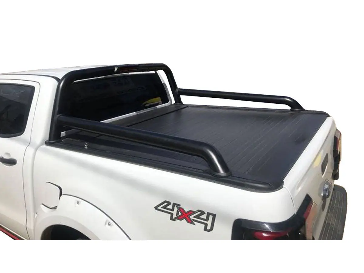 Ford Ranger Fx4 Dc 2012-2021 Electric Roller Shutter Cover For Sports Bar Tonneau Hard Lid 1