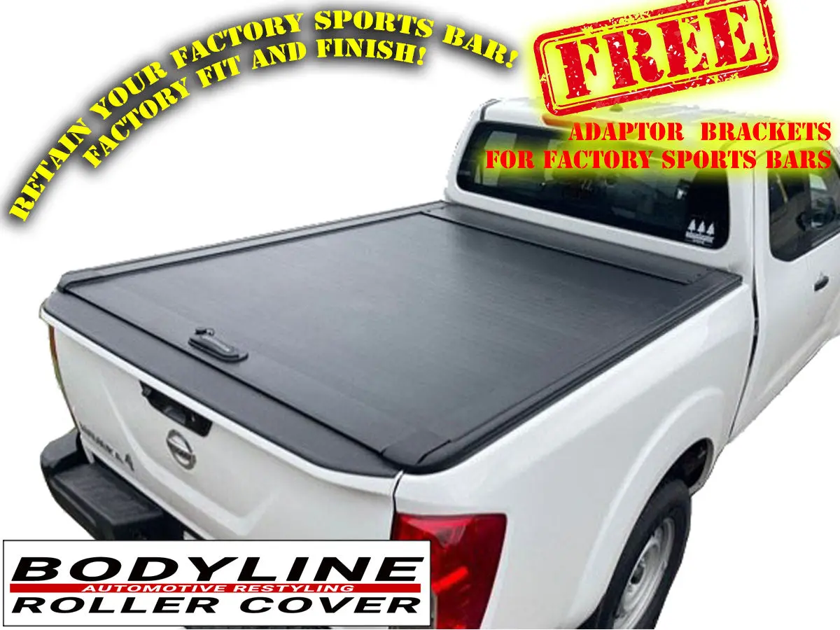 Navara Np300 King Cab (Ec) 2021+ Manual Roller Shutter Cover For Sports Bar Tonneau Hard Lid 1