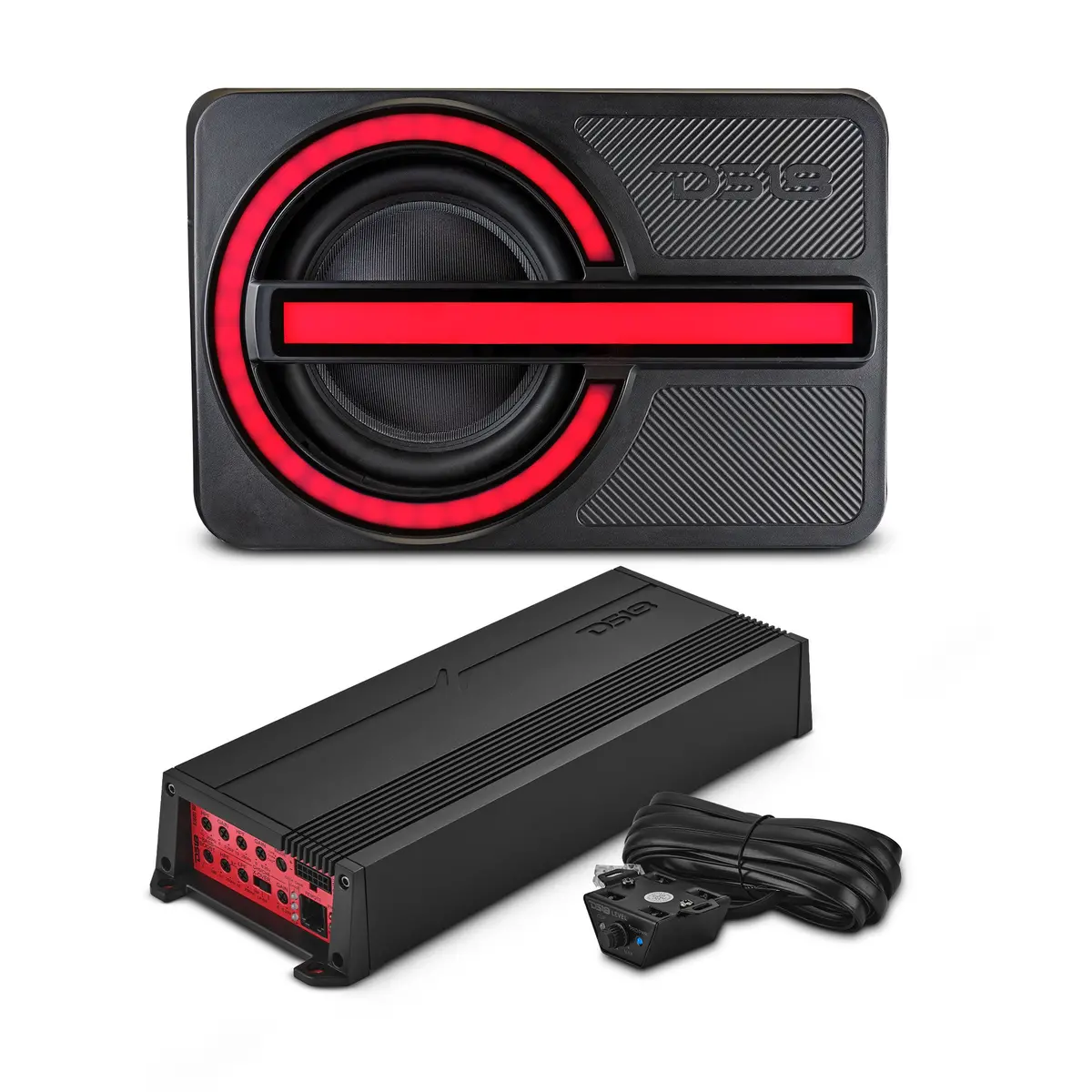 Bronco 6Th Gen Tailgate Enclosure Rgb Led Lights, 12" Subwoofer & Monoblock Amplifier 1