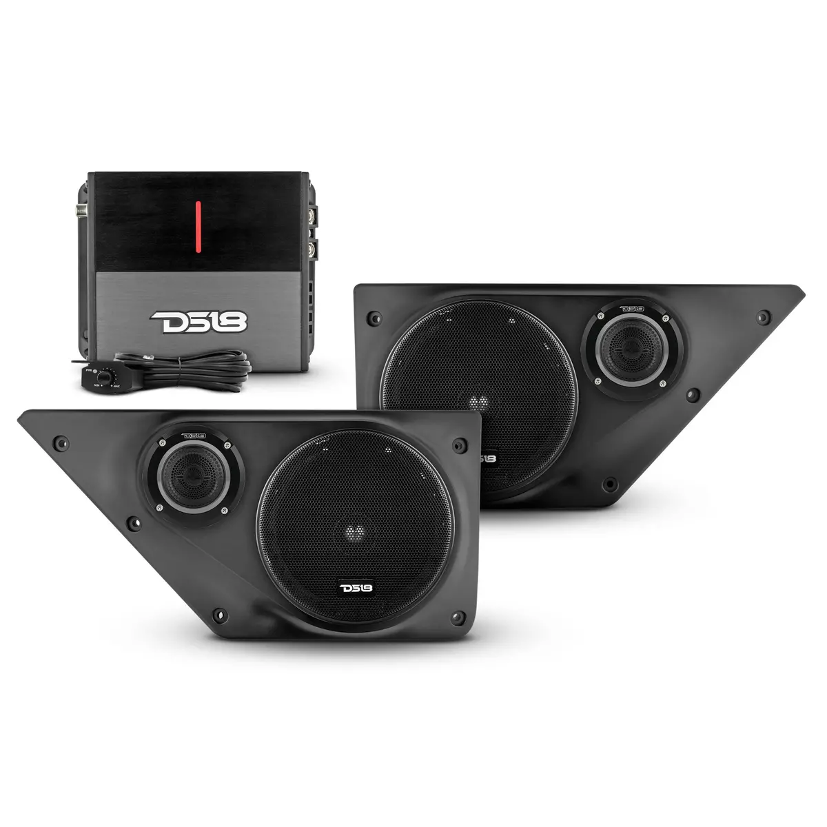 Bronco 6Th Gen Front Door Panels Loaded – Dual 6.5" Loudspeakers, 3.6" Hybrid Tweeters & Amplifier 1