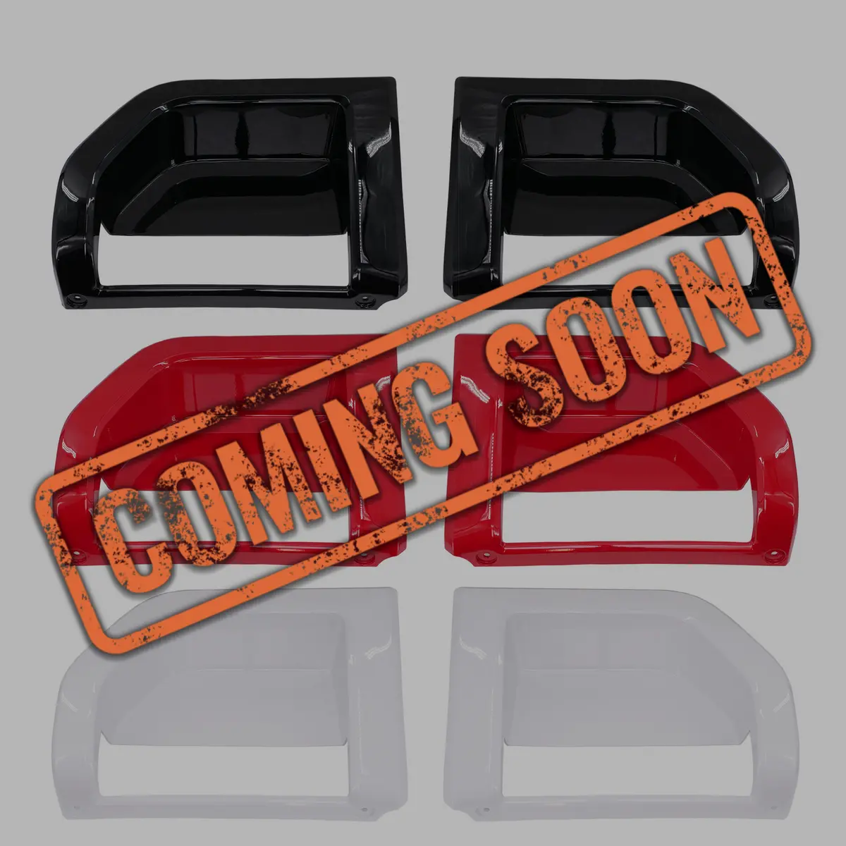 Painted Bedside Step Bezels | 2020-2026 Chevy Silverado & Gmc Sierra 2500/3500Hd 1