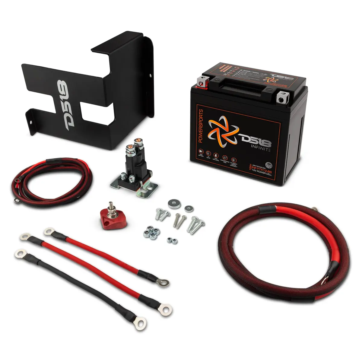 Can-Am Maverick X3 Second Battery Upgrade Kit With Battery - More Battery Reserve Power For Longer Lasting Audio 1