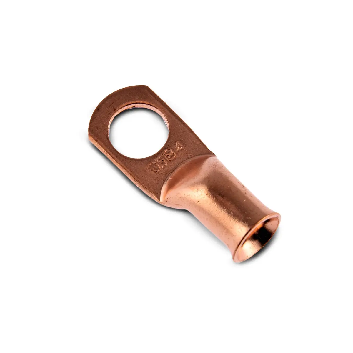 4-Ga Copper Ring Terminals Pack Of 10 1