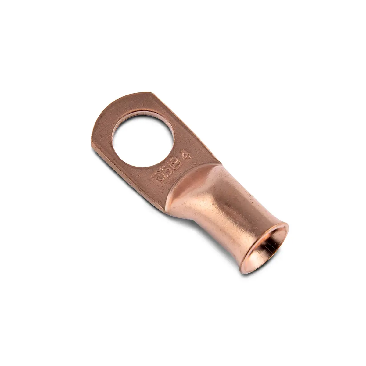 6-Ga Copper Ring Terminals Pack Of 10 1