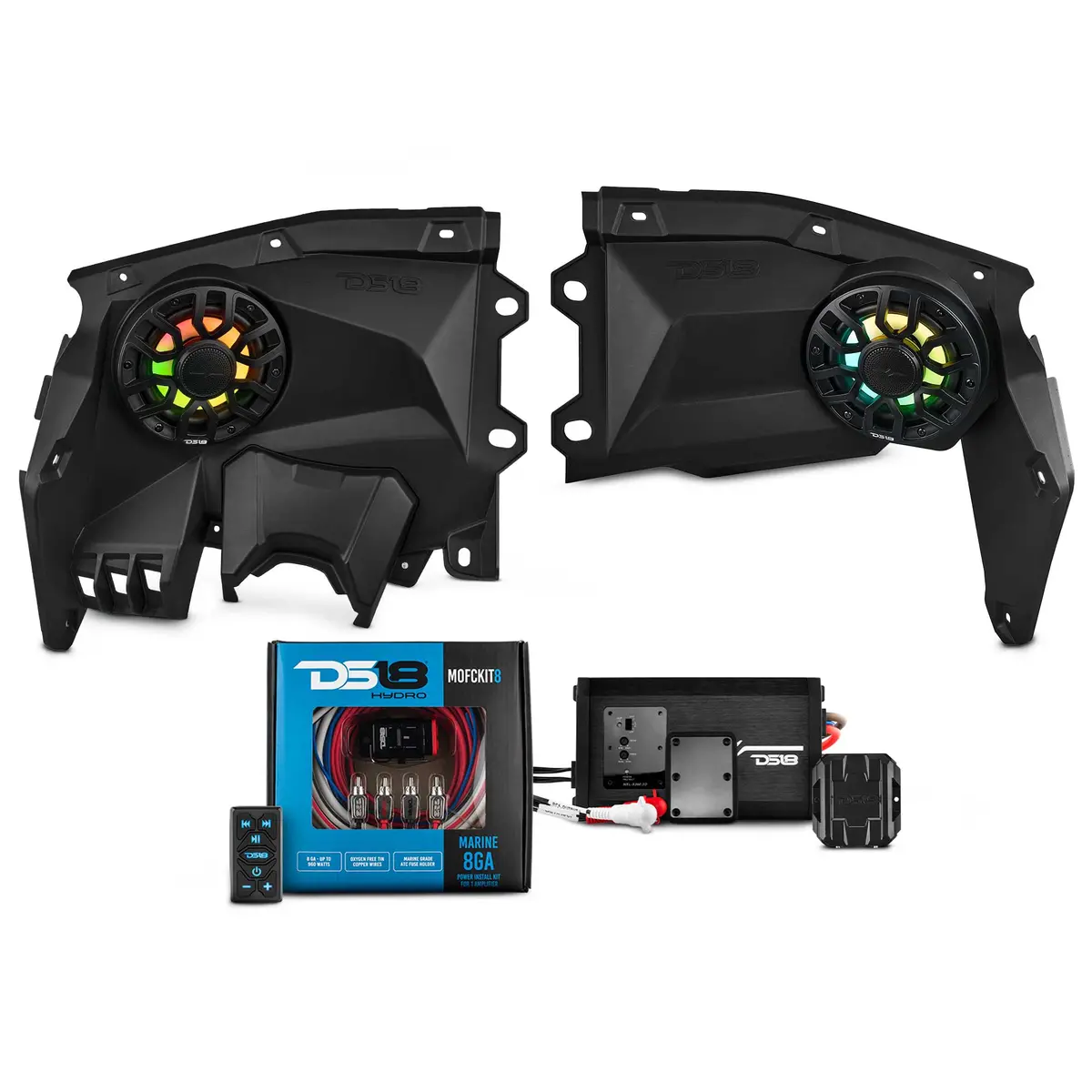 Can-Am Maverick X3 Stage 1 Dash Panel Speaker Enclosures - 1000 Watts Max 1
