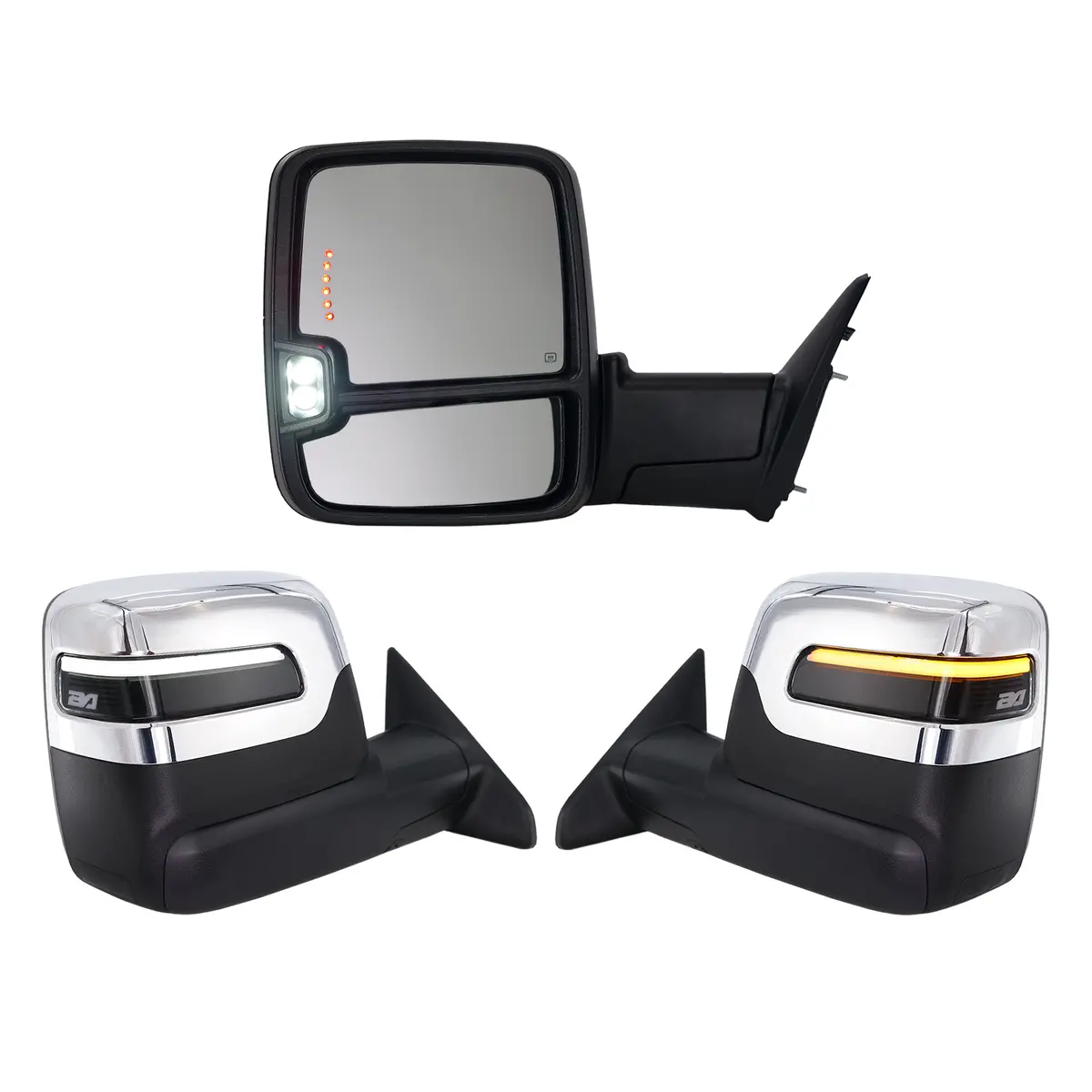 2023+ Style Ram Tow Mirrors | 2010-2018 Dodge Ram 2500/3500 38