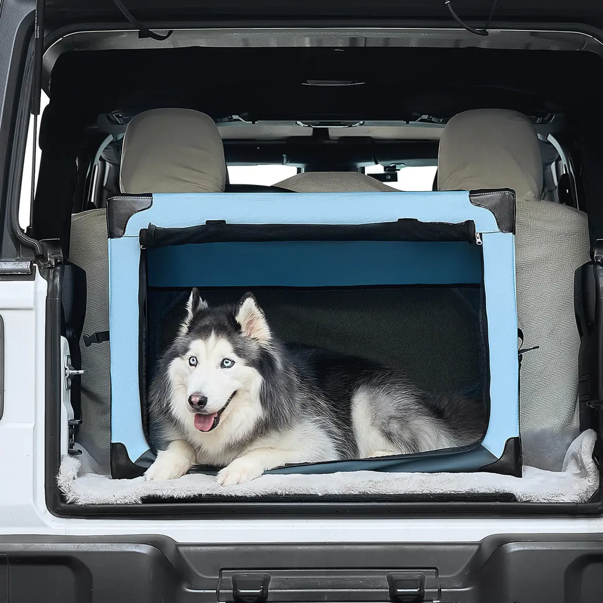 Collapsible Soft Travel Crate For Dog 1