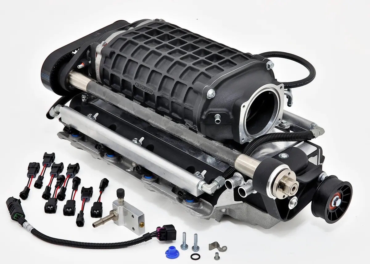 Tvs2300 Hot Rod Supercharger Kit With Corvette Drive 1