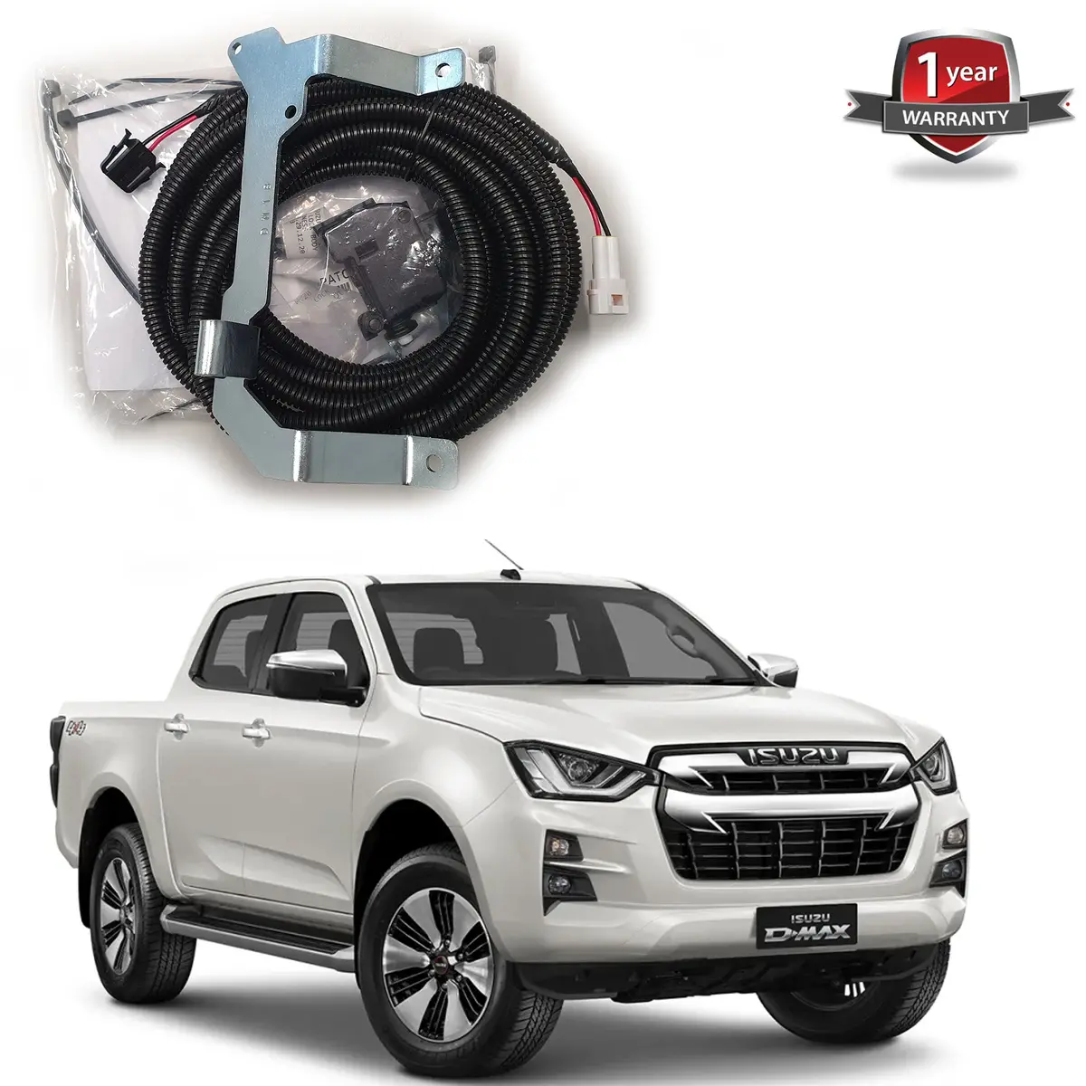 Isuzu D-Max 2021-2026 Tailgate Central Locking Kit 1