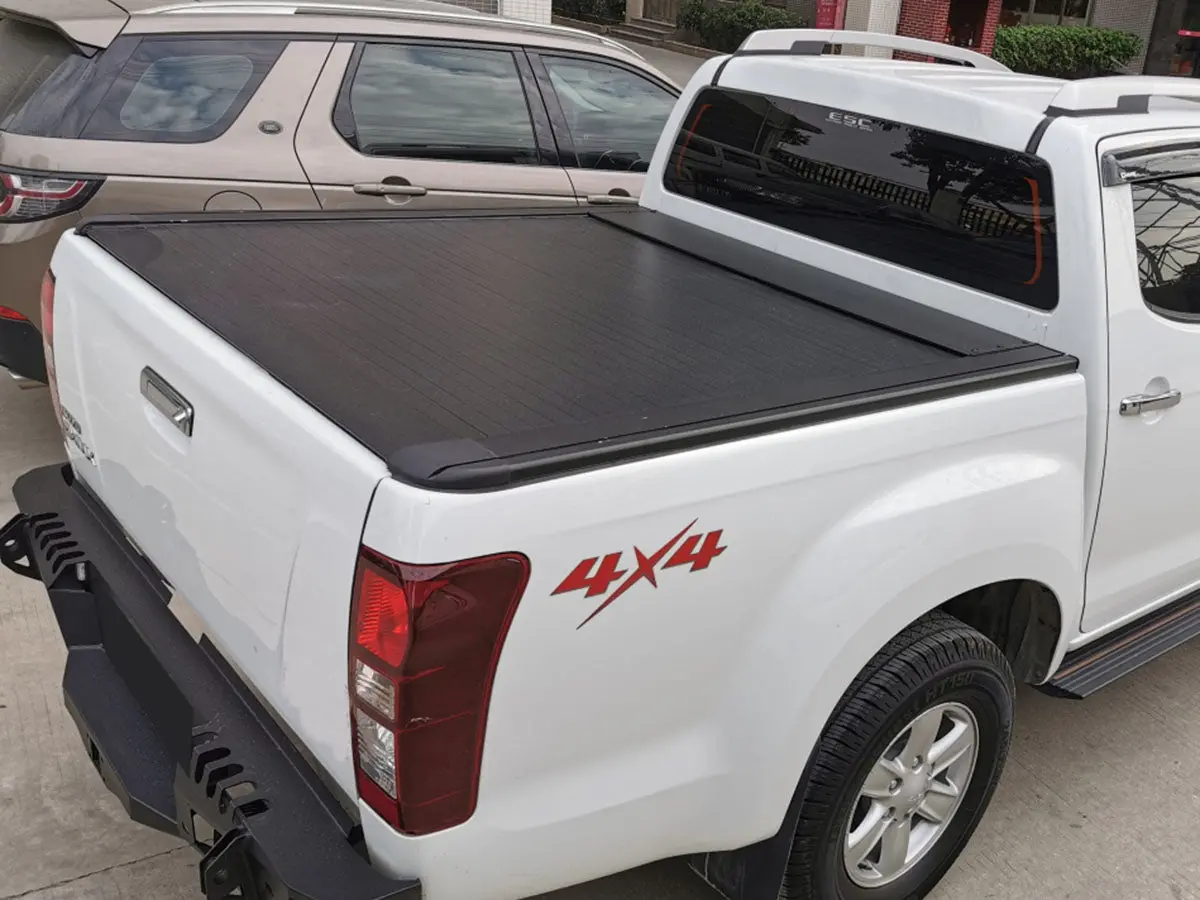 Isuzu D-Max Dc 2012-2020 Electric Roller Shutter Cover For Sports Bar Tonneau Hard Lid Rt1 3