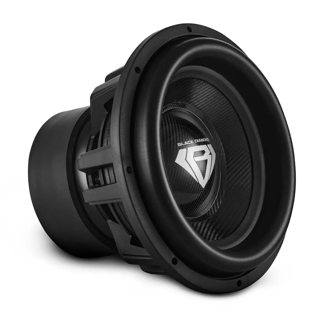 Black Diamond 15" High Excursion Subwoofer With Carbon Fiber Cone | 3500W Rms / 7000W Peak | Dual 1-Ohm Voice Coil 1