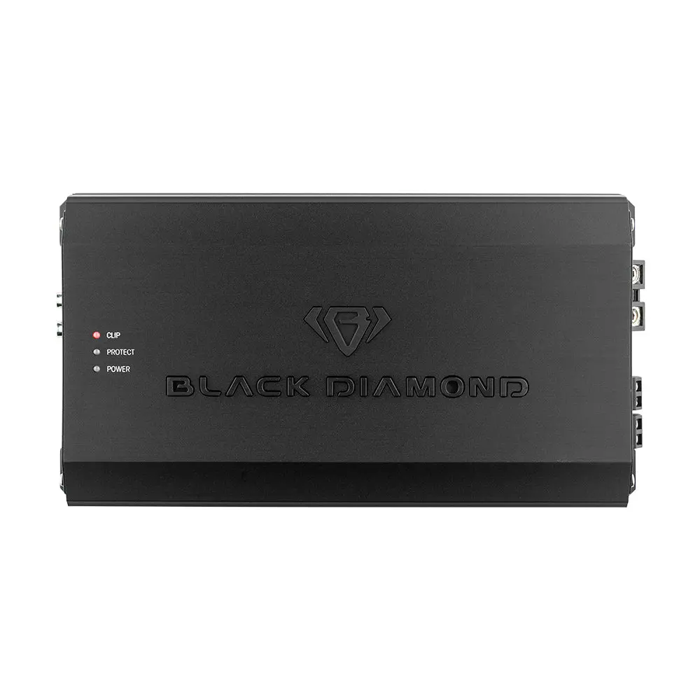 Black Diamond 1-Channel Class D Monoblock Amplifier | 1000W Rms At 1-Ohm 1