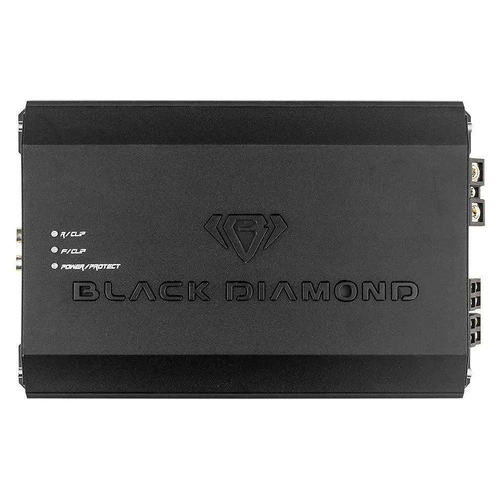 Black Diamond Class D 4-Channel Full Range Amplifier | 200W Rms X 4 At 4-Ohm 1
