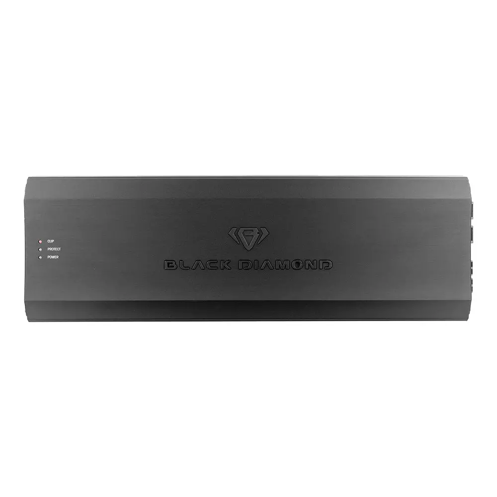 Black Diamond 1-Channel Class D Monoblock Amplifier | 2000W Rms @ 1 Ohm 1