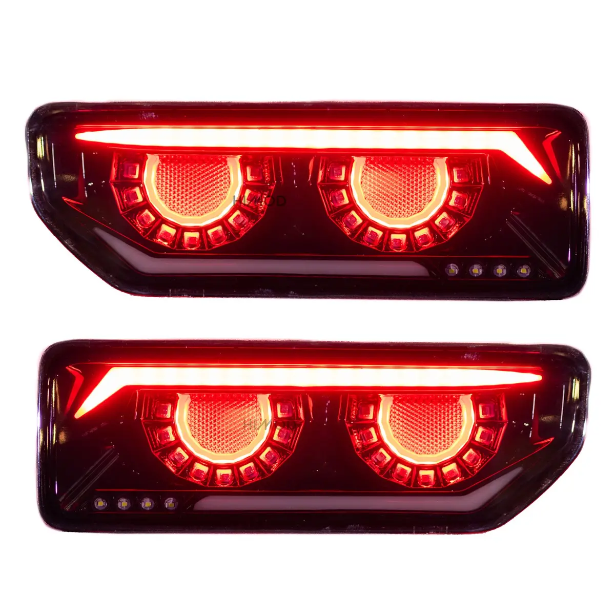 Drakon Series Led Tray Tail Lights | ( Pair ) Black 1