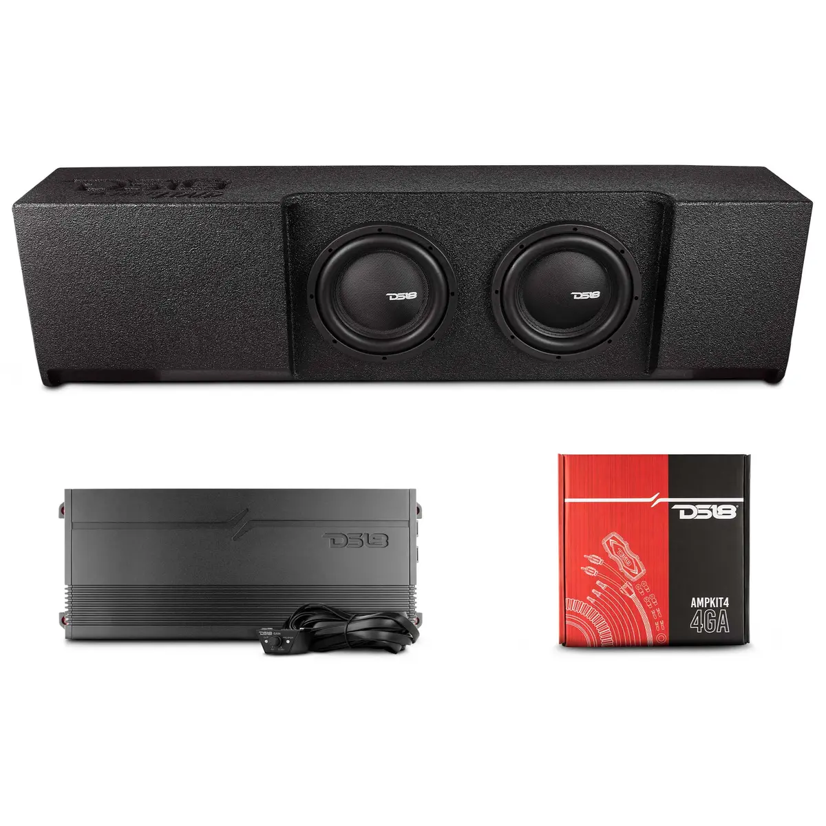 Loaded 2 X 10" Subwoofer Enclosure For 2009 - Up Ford F-150 Crew Cab 2017 – 2026 Super Duty F-250 / F-350 Crew Cab 1