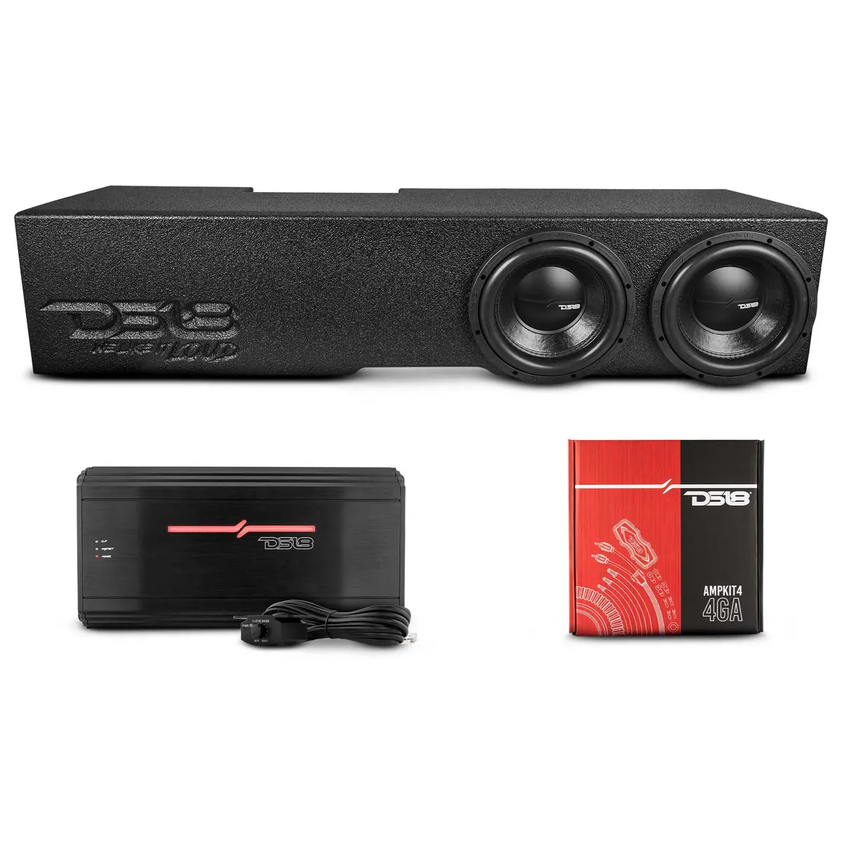 2019-2024 Chevy Silverado And Gmc Sierra Loaded Dual 10" Subwoofer Enclosure System 1