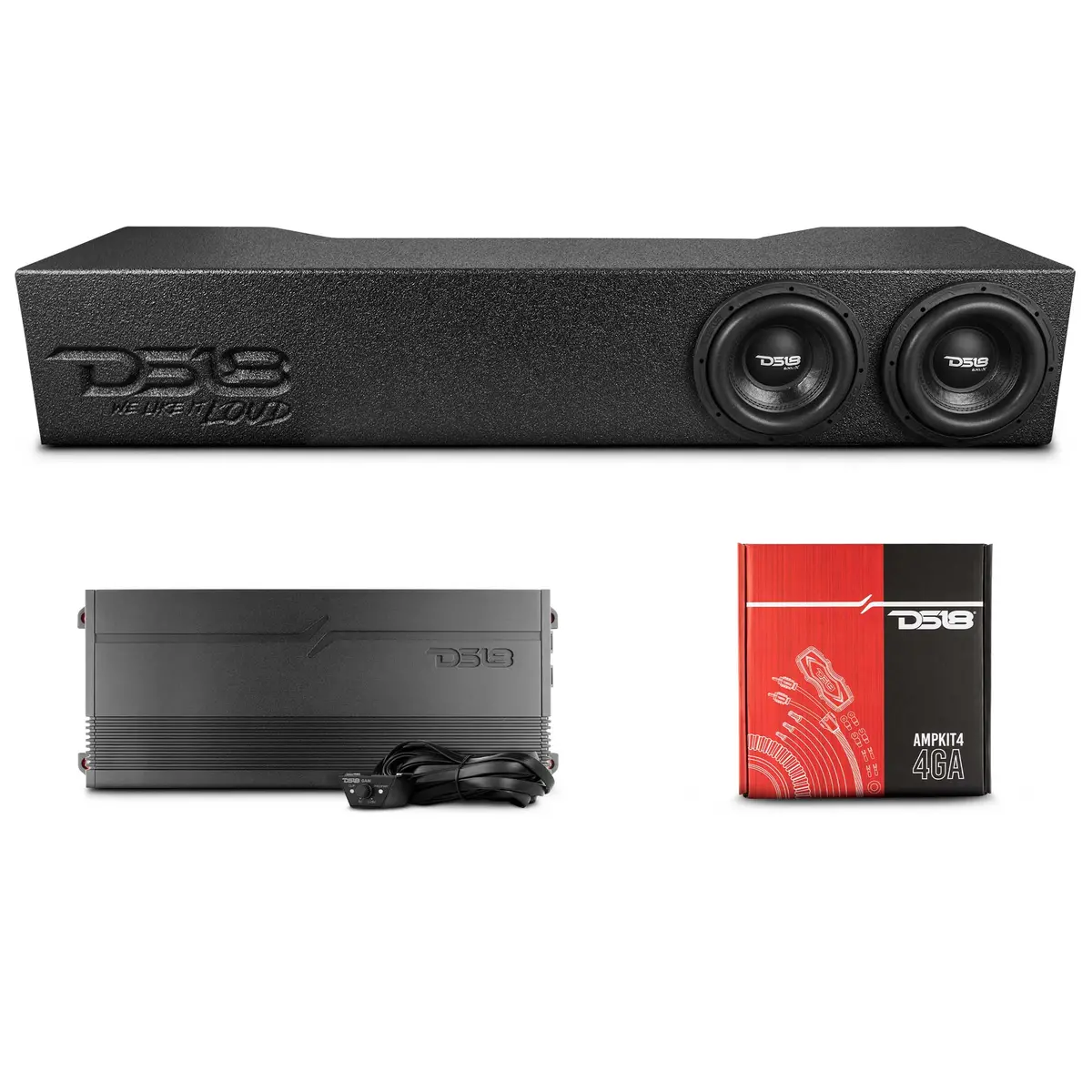 Loaded 2 X 8" Subwoofer Enclosure For 2019 – 2026 Ram Trucks 1