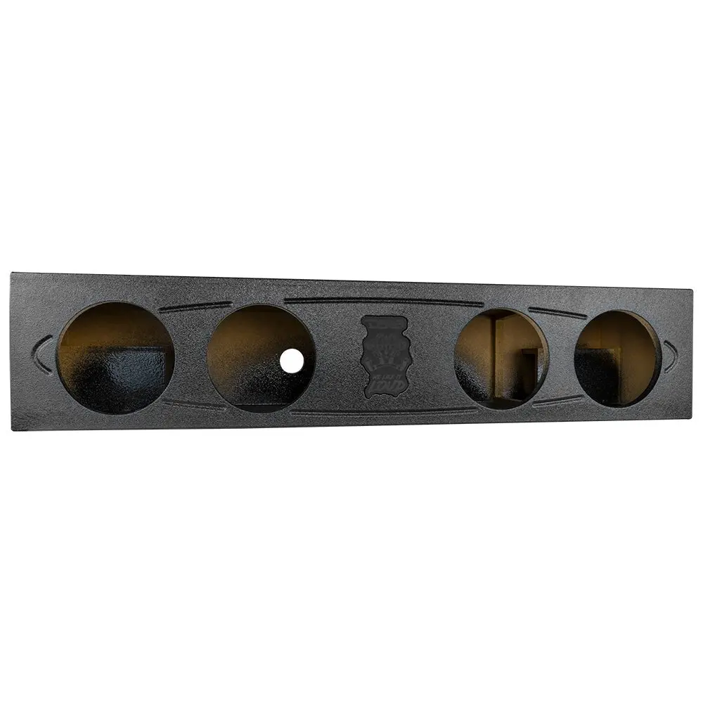 Quad 8" Ported Subwoofer Enclosure For Dodge 4 Door Crew Cab 19-23 1