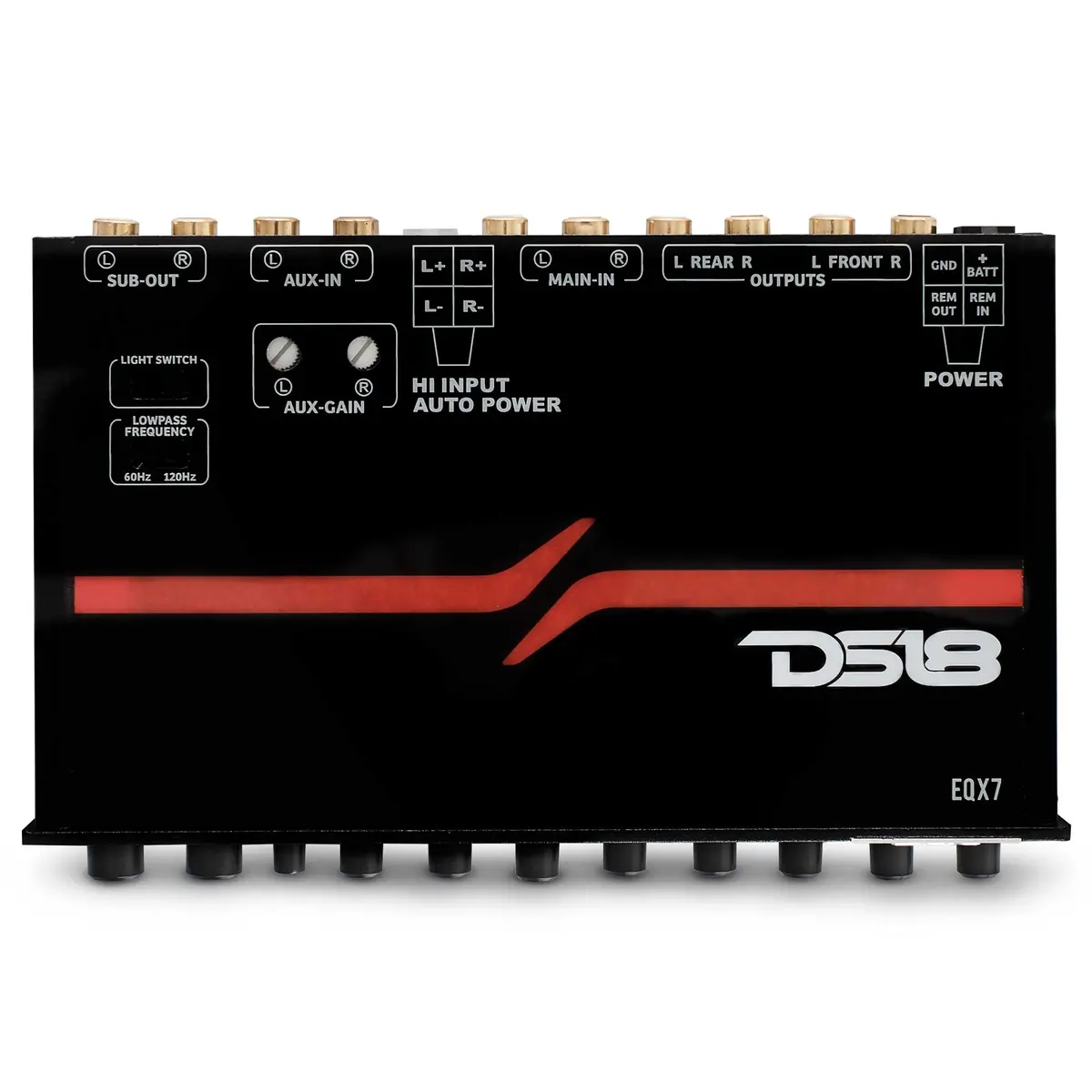High Volt 7-Band Equalizer With High Level Input And Auto Turn On 1