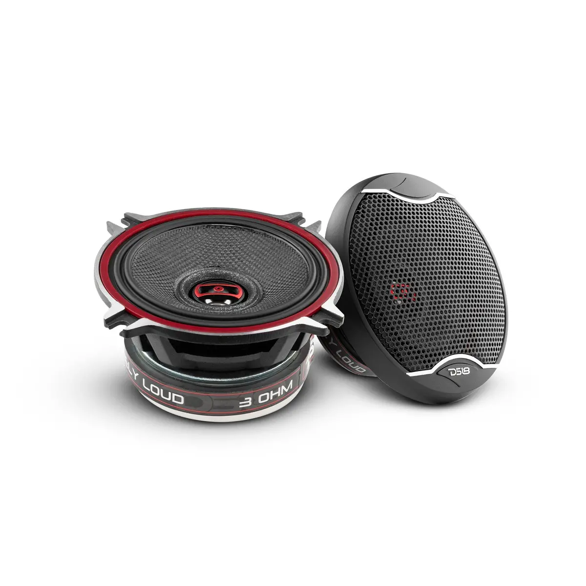 Exl 4" 2-Way Coaxial Speaker With Fiber Glass Cone | 60W Rms 3-Ohm 1