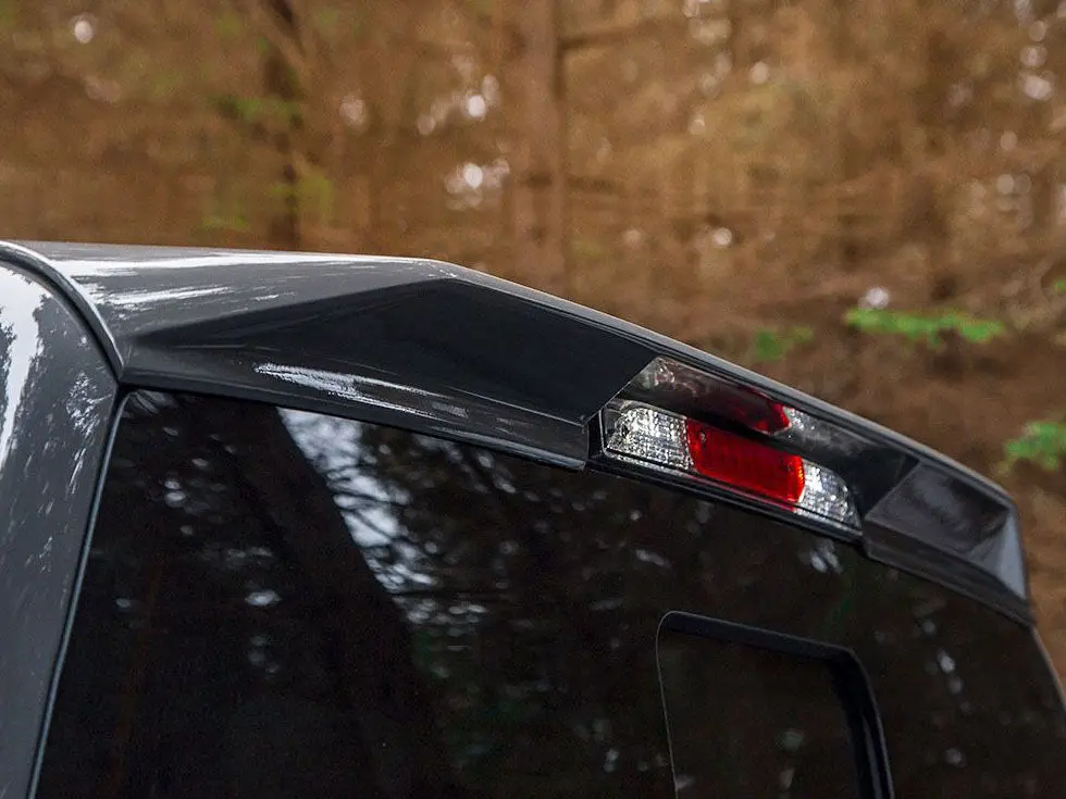 Ford F150 Supercrew 2021+ Air Design Cab Spoiler - Satin Black 1