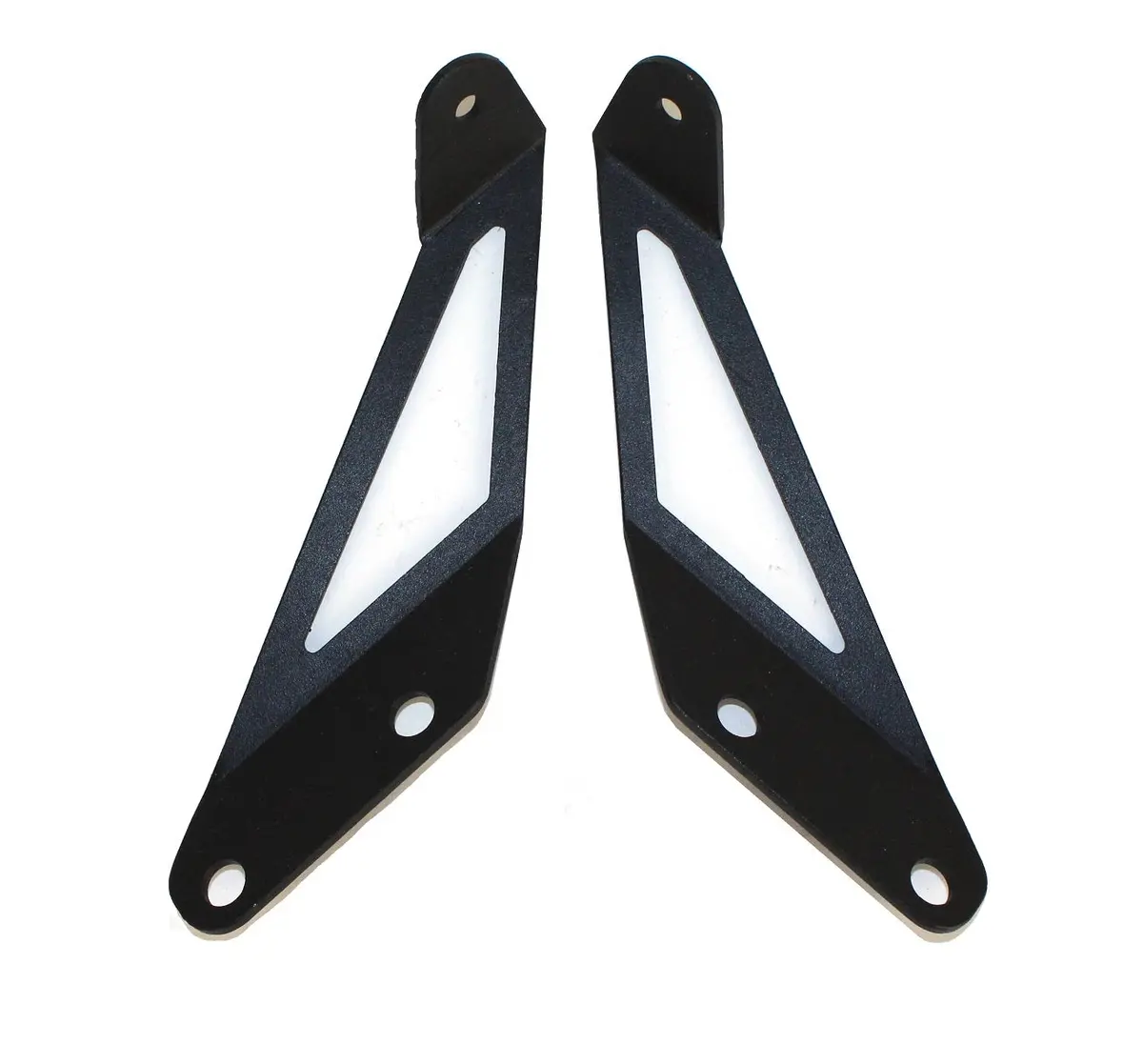 Fishbone Offroad Hood Light Mount Brackets For 2007-2018 Jeep Wrangler Fb21066 1