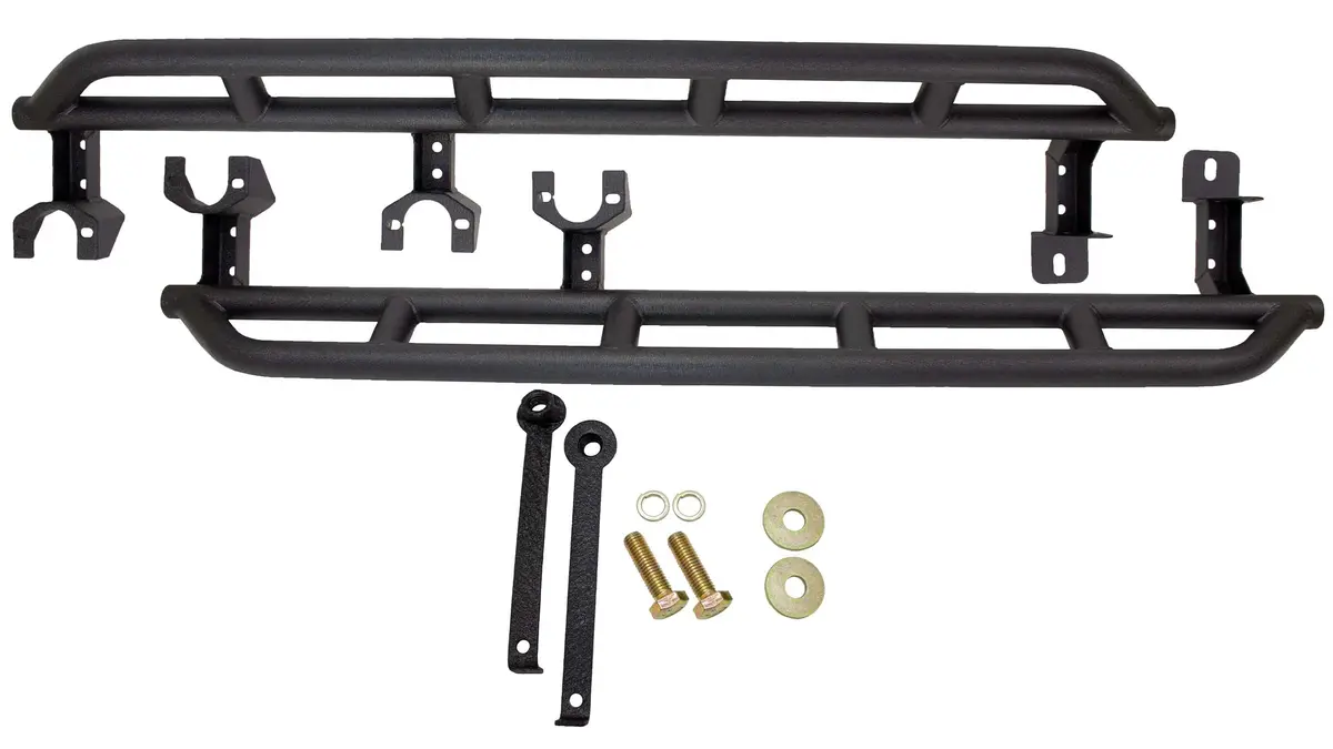 Fishbone Offroad Rocker Guards For 2018-2027 Jeep Wrangler Jlu Fb21096 1