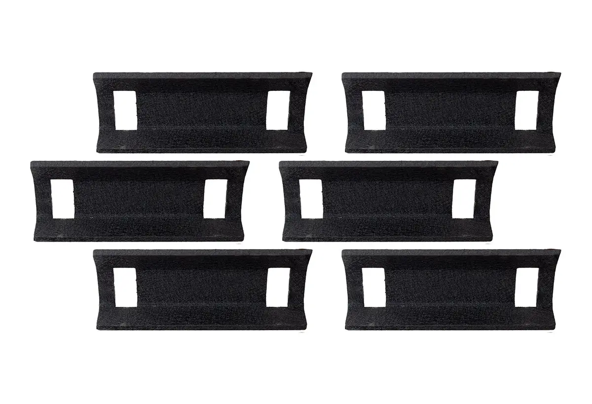 Fishbone Offroad Half Height Tackle Bed Rack Brackets 1