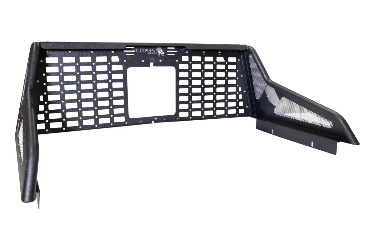 Fishbone Offroad Chase Rack Molle Window Panel For 2005-2023 Toyota Tacoma Fb21250 1