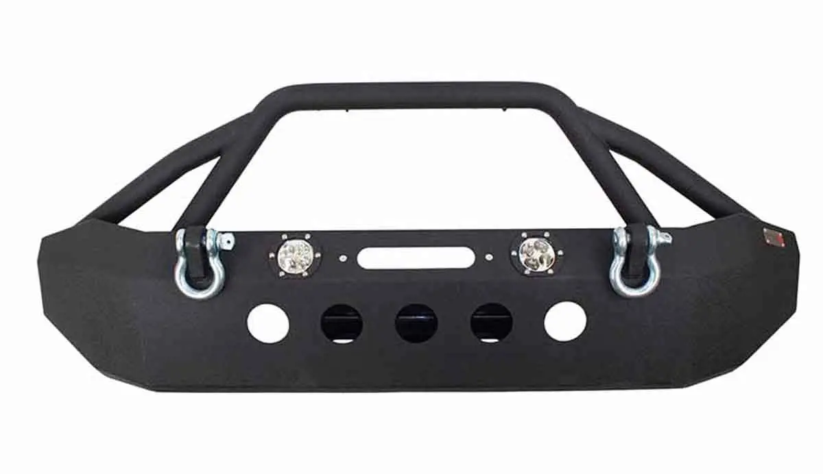 Fishbone Offroad Winch Bumper For 2007-2018 Jeep Wrangler Fb22003 1